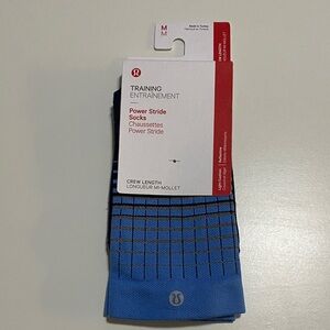 Lululemon Power Stride Socks - Crew Length - NWT